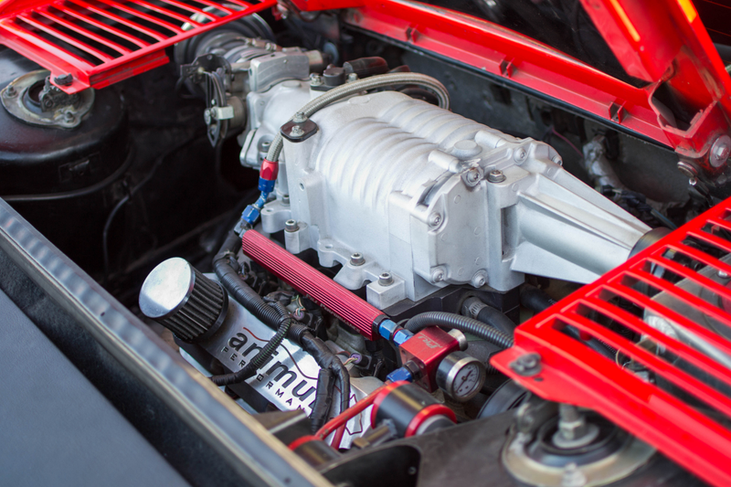 Supercharged 3.8 liter Fiero